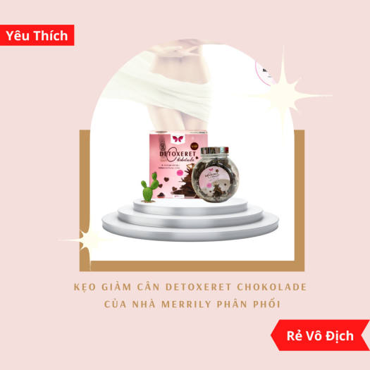 Kẹo Giảm Cân Detoxeret Chokolade (5h)