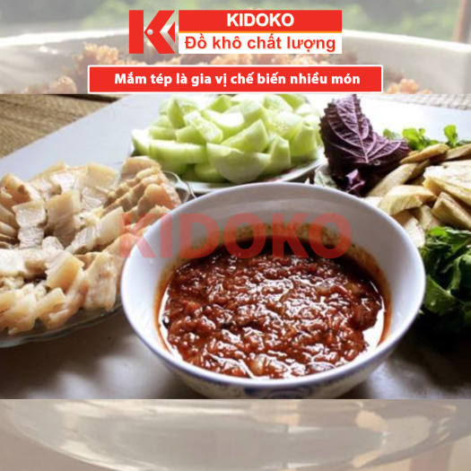 Mắm tép Sao Biển, đặc sản Ba Làng, thơm ngon, dùng để chưng thịt, sạch sẽ, an toàn - 100g - Kidoko