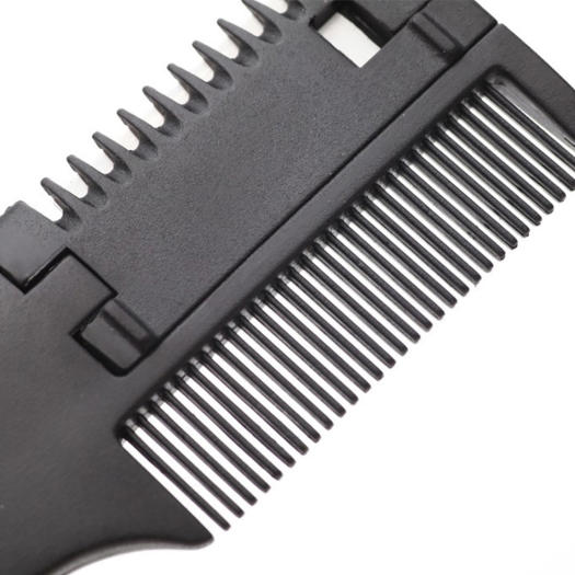 VMQKIQ Với Lưỡi Dao, Lược Làm Tóc Chuyên Nghiệp Cầm Tay, Lược Làm Mỏng Tóc Lược Sửa Tóc Mái Lược Tỉa Tóc