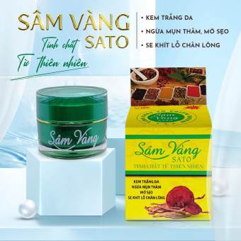 Kem Mụn Sâm Vàng Thảo Dược Đông  Y 15g