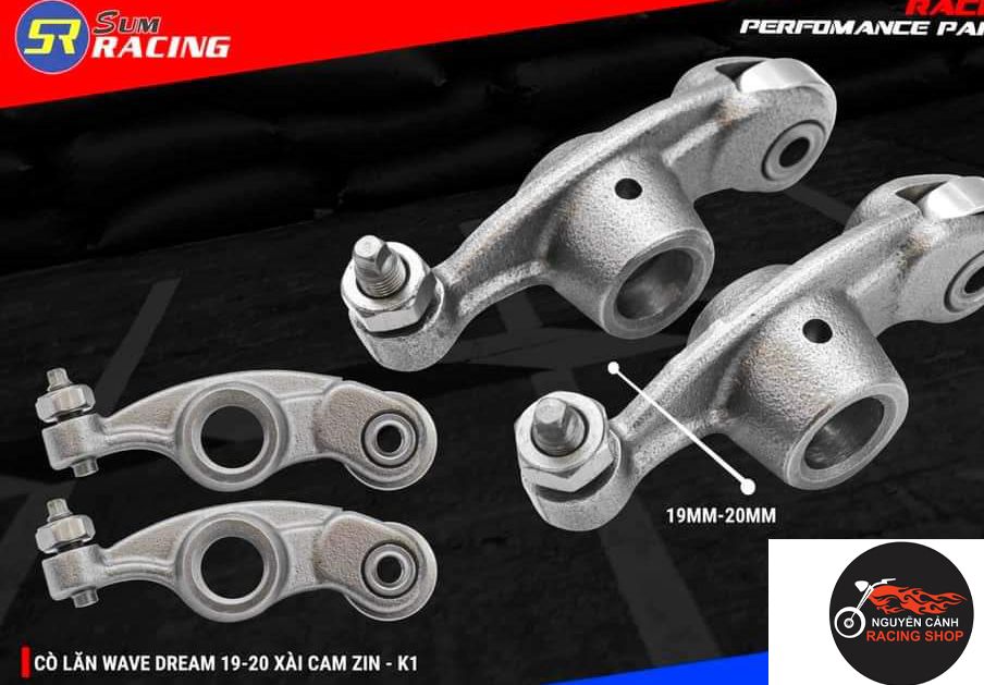 cò lăn độ xe wave xe dream 19-20 xài cam zin-k1-giá 1 cặp