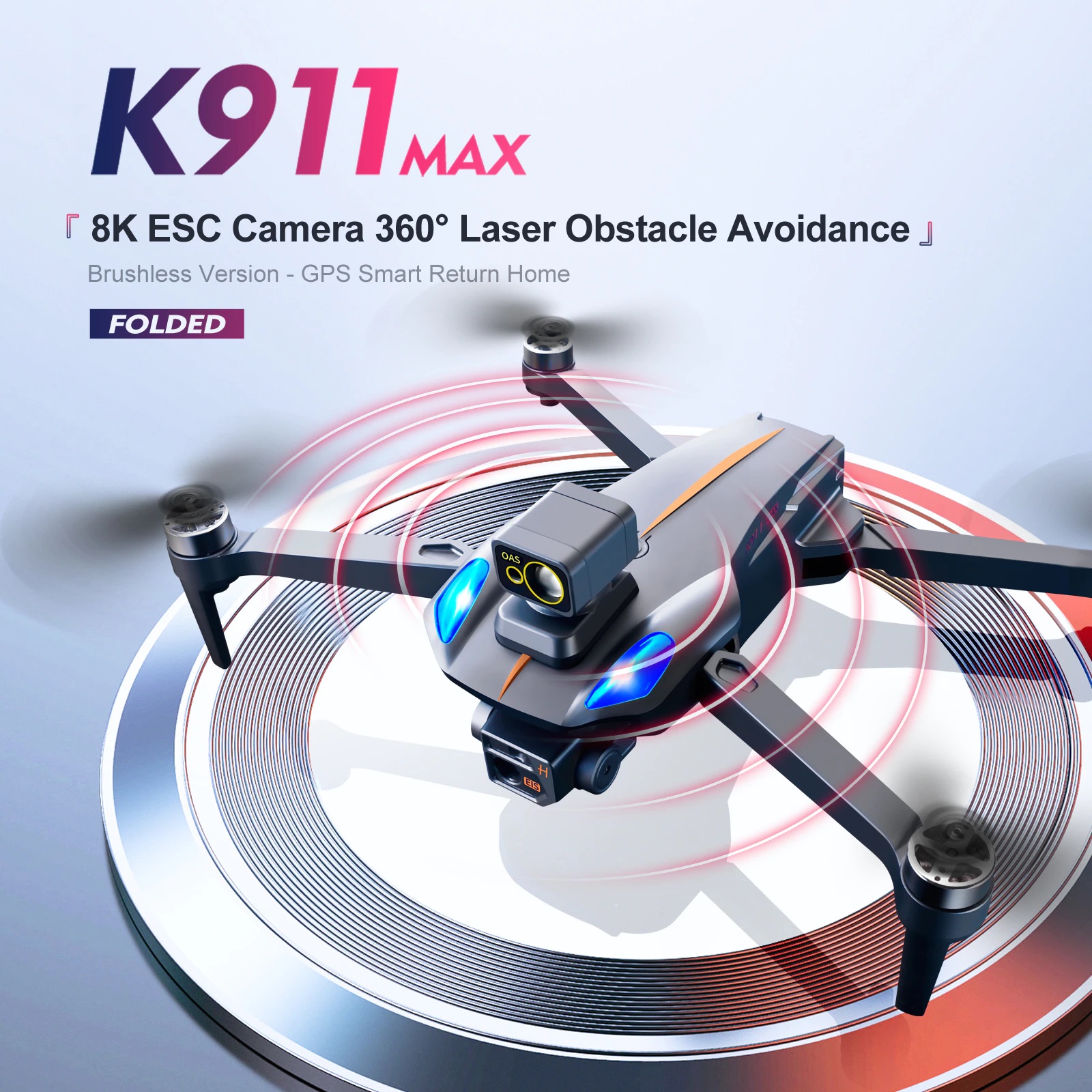 Flycam mini 4K K911 giá rẻ, Flycam mini, máy bay điều khiển từ xa có camera, flycam cao cấp, máy bay không người lái, flycam mini drone có đèn chất lượng, hàng chính hãng