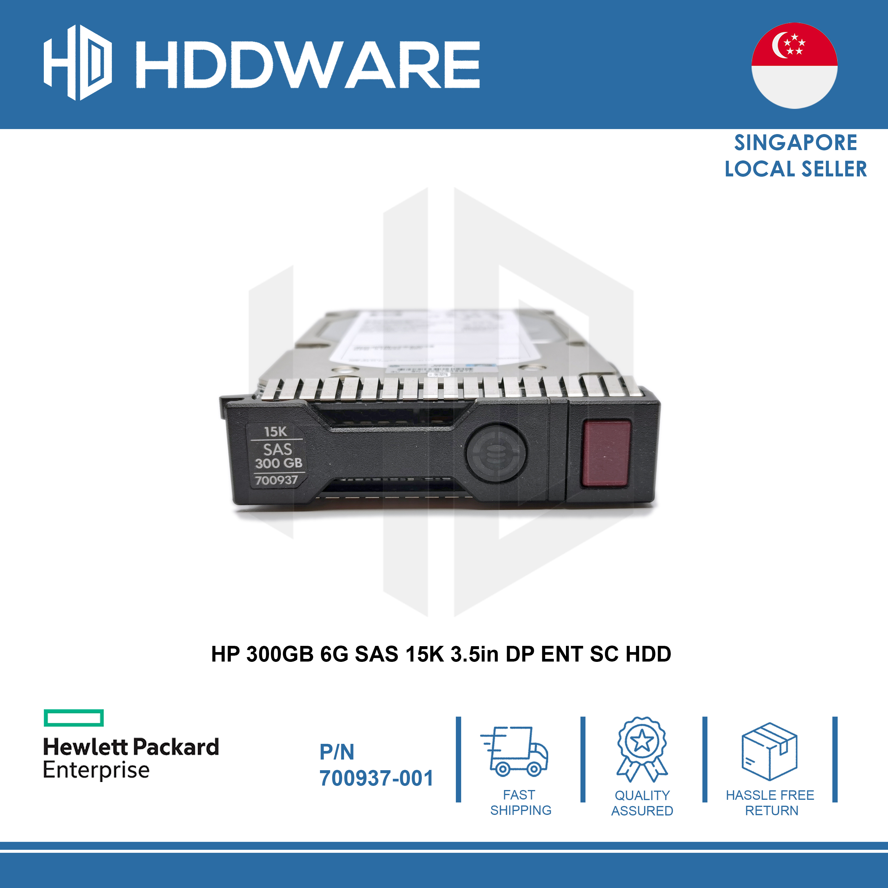 日本HP HP 652620-B21 600gb 6g SAS 15K 3.5in Sc Ent Hdd 653952-001