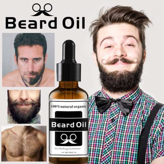 Thuốc Mọc Râu Tóc Tinh Chất Dày Hơn Bộ Ria Mép Tinh Chất Mọc Nhanh Lông Mày 30Ml