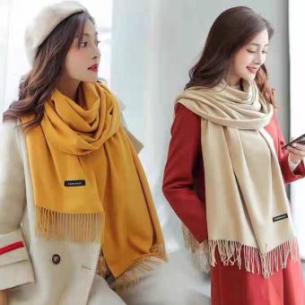 Khăn Cashmere - Khăn Quàng Cổ Len Lông Cừu Thời Trang Hàn Quốc Nhiều Màu Đẹp.