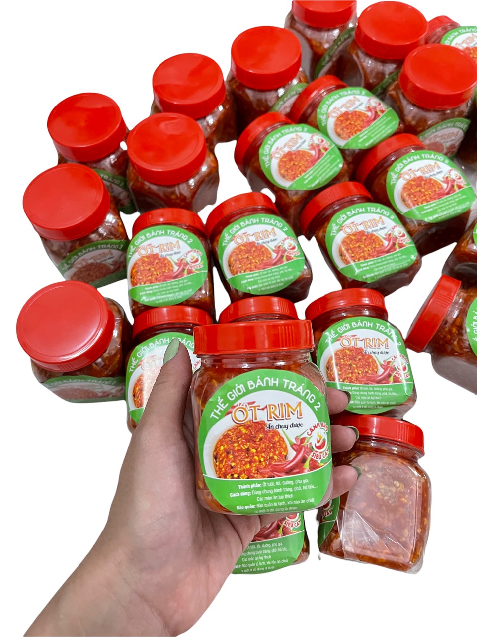 Hủ 200gr sa tế ớt rim siêu cay ngon - DÀNH RIÊNG THÁNH ĂN CAY