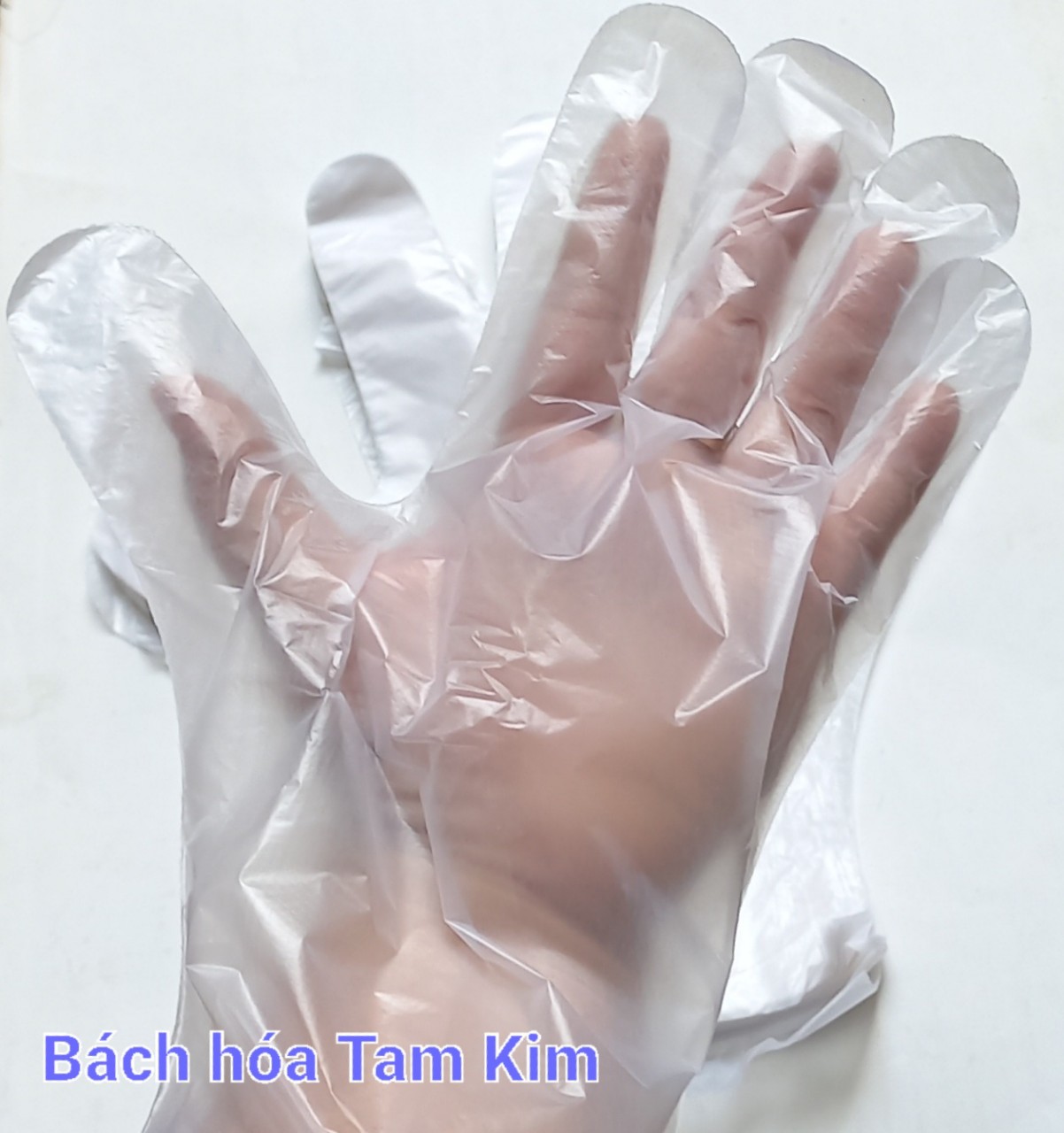 Bao tay xốp bao tay nilon dùng 1 lần tiện lợi, chất liệu nilon cực dày , dai , khó rách