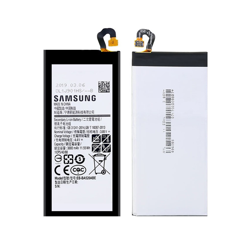 Pin samsung galaxy a5 2017/a520/a520f/a5 2017 dual sim lte/a520fd/a520s/a520l/a520k/a520w/eb-ba520abe
