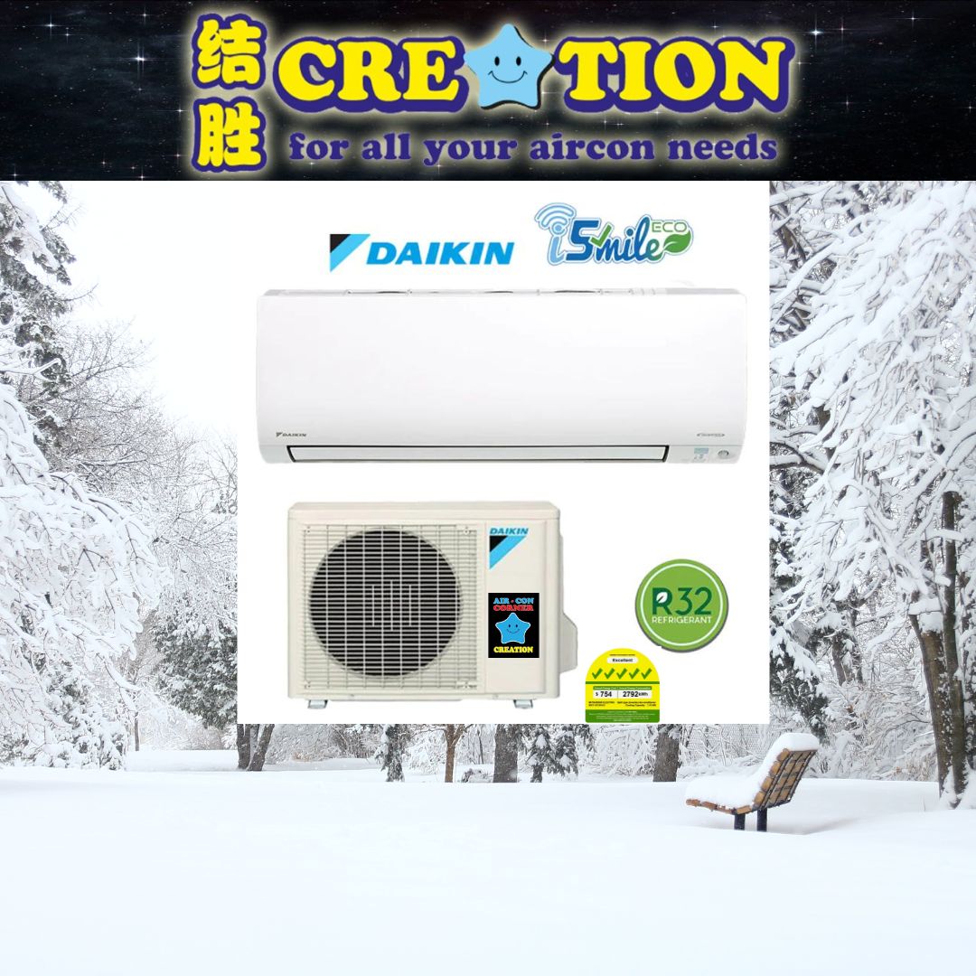 DAIKIN Sys 1 (2-5ticks) Smart Envi R32 Gas Inverter wall mounted unit (Wholesale) · v2