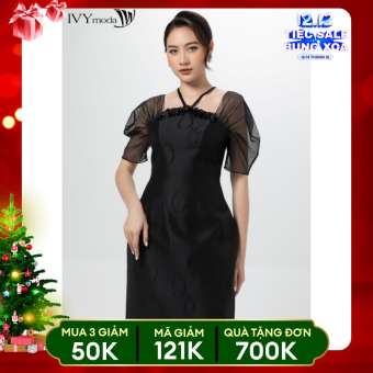 Đầm dạ hội đính hoa cổ điệu IVY moda MS 45S2658