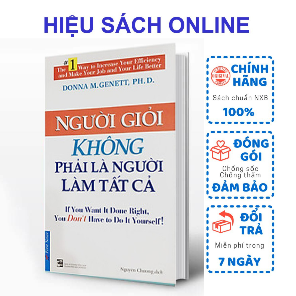 Sách - Người Giỏi Không Phải Là Người Làm Tất Cả - Tặng kèm bookmark