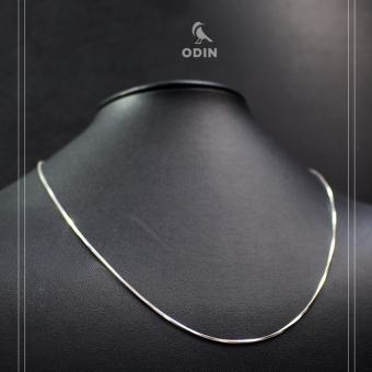 Dây chuyền lụa dạng sợi mì - Silver Silk V8 - Bạc S925