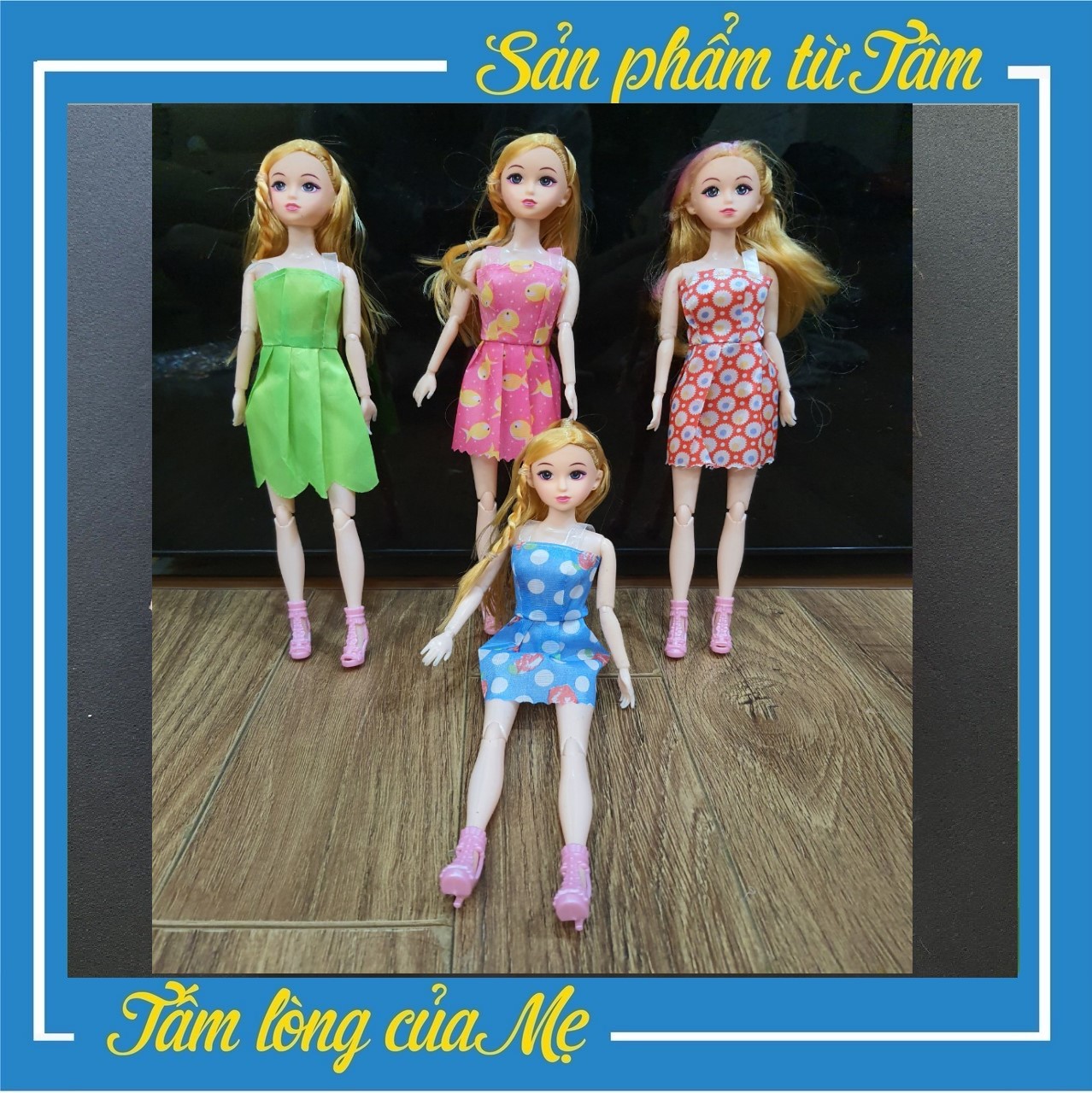 Búp Bê Thời Trang 30cm - Đồ Chơi Bé Gái Xinh Xắn Đáng Yêu - Giao Mẫu Ngẫu Nhiên