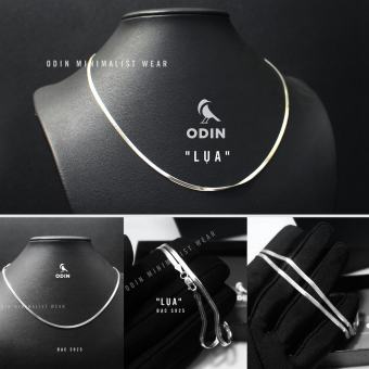 Dây chuyền lụa - Silk Necklace - BẠC Italy S925