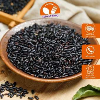 1KG Gạo lứt Đen Điện Biên dẻo thơm