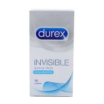 Bao cao su Durex Invisible hộp 10 cái