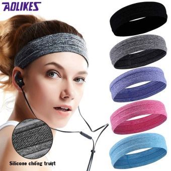 Băng Đô Thể Thao Nam Nữ, Headband AOLIKES HB/09 Thấm Mồ Hôi Tập Gym Bóng Chuyền Bóng Rổ Tennis Cầu lông Chạy Bộ Bóng Đá
