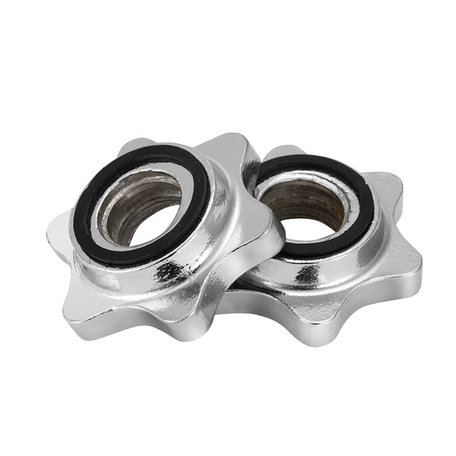 Bộ 2 khóa đòn tạ bông mai bằng gang