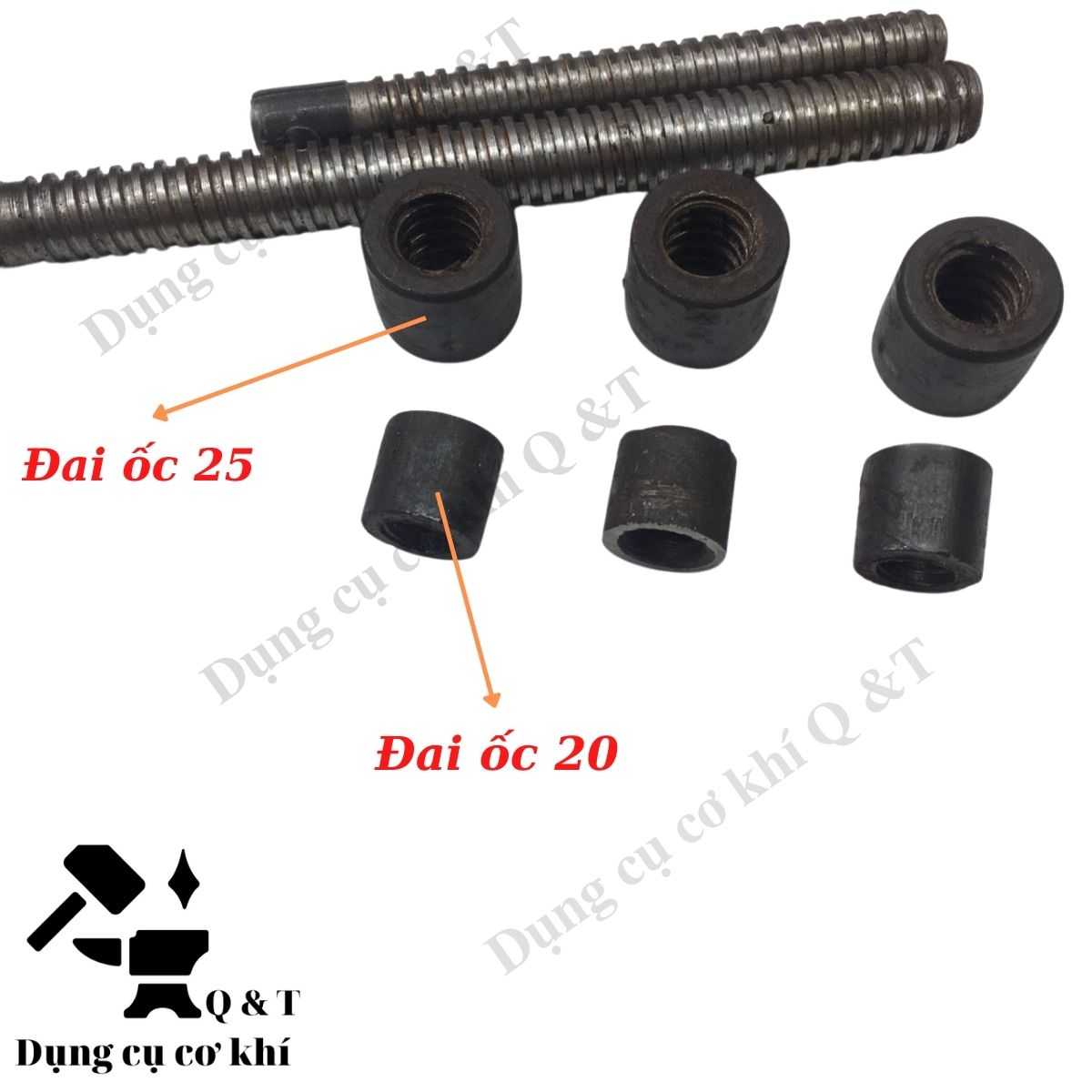 Đai ốc vít me cho trục 19mm và 25mm