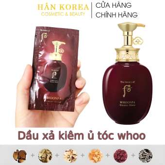 Dầu xả tóc WHOO kiêm ủ tóc dưỡng tóc suôn mượt 8ml