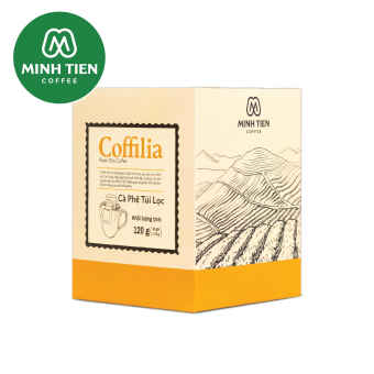 Cà phê túi lọc Coffila 120g ( 10 gói x12g)