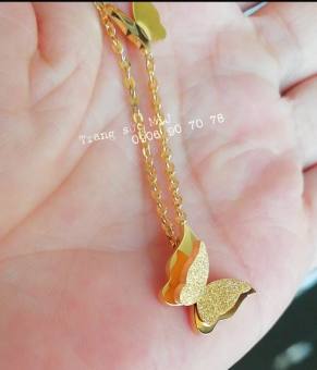 DÂY CHUYỀN TITAN BƯỚM PHUN CÁT MẠ VÀNG