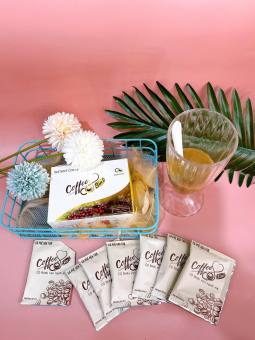 CAFE GIẢM CÂN CQ SLIM COFFEE HỘP 10 GÓI - Cà Phê cq Slim 3in1