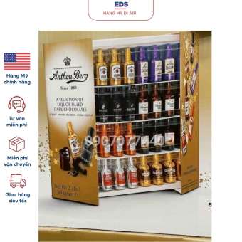 Chocolate nhân rượu date 8/2024 64 Chai Anthon Berg Since 1884   - EDS Hàng Mỹ