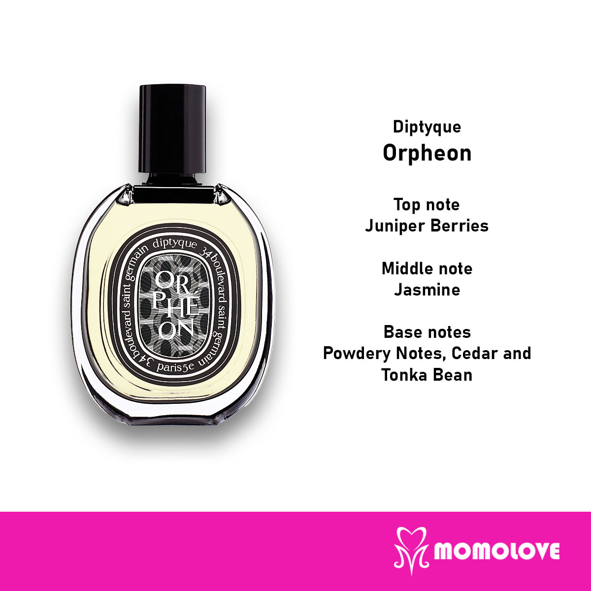 Diptyque Orpheon EDP 75ml - Momolove