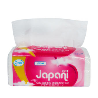 Khăn giấy lụa rút 504 tờ/gói Japani