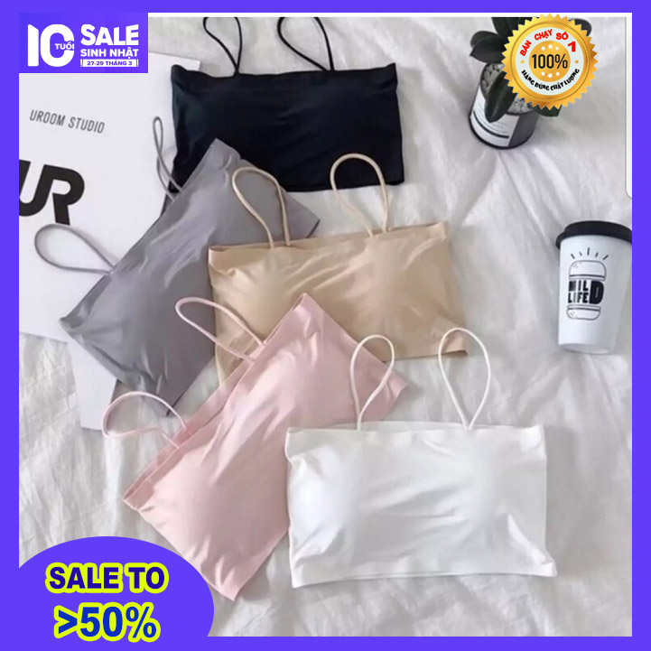 Áo bra quây đẹp - Áo bra su hai dây - Áo bra su đúc quây 2 dây sexy quyến rũ