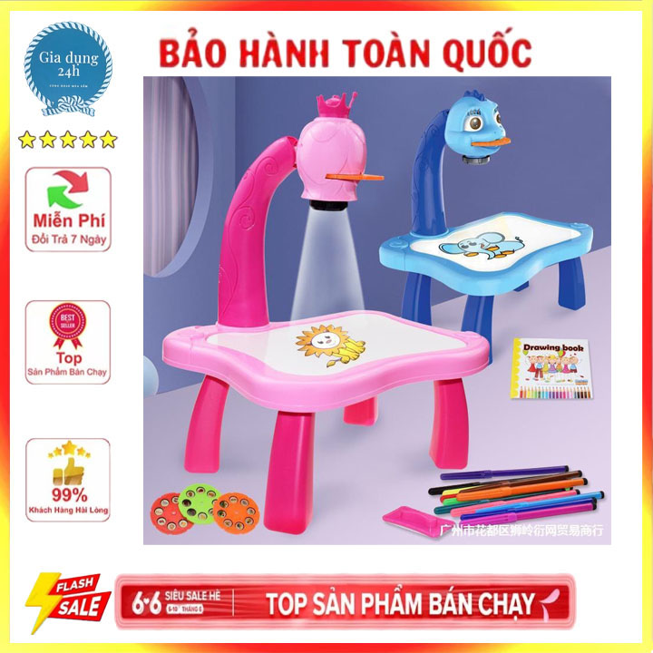 (Tặng kèm 12 màu + vở + giảm 25k phí ship)  LOẠI TO BÀN VẼ CÓ ĐÈN CHIẾU SÁNG THÔNG MINH CHO BÉ CÓ NHẠC- BỘ ĐÈN BÀN MÁY CHIẾU HỌC VẼ THÔNG MINH BẢNG VẼ CHIẾU THIẾU NHI, BẢNG VẼ CHIẾU MÀU ĐA NĂNG