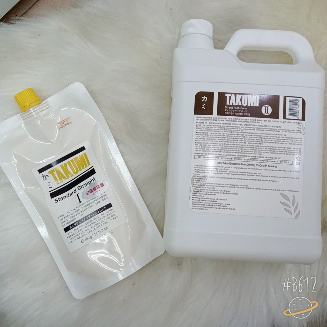 Dung dịch uốn, dập uốn hàn quốc dành cho mọi loại tóc takumi