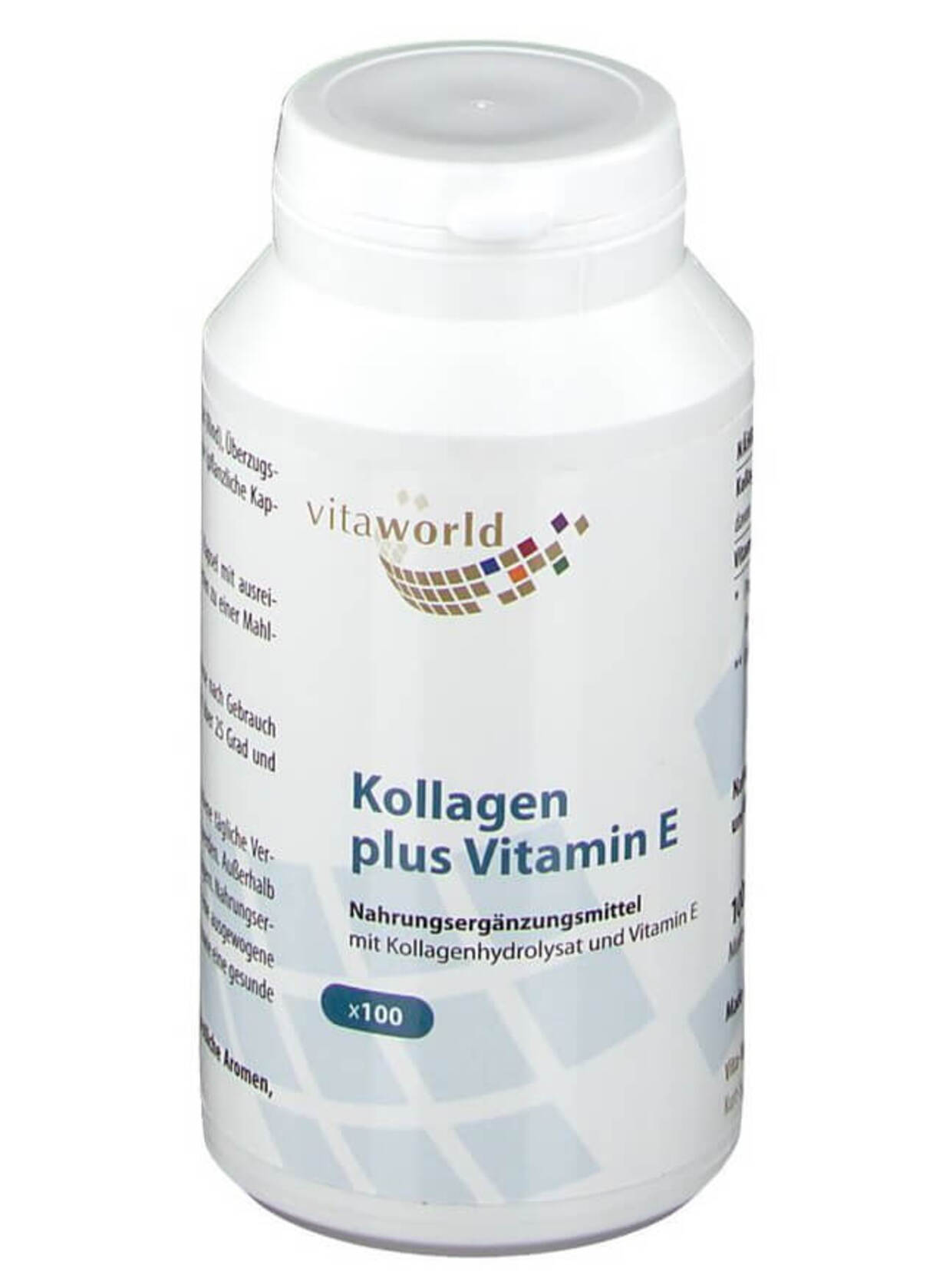 Viên uống Collagen - Kollagen Plus Vitamin E chống lão hóa, làm đẹp da, 100 viên - ĐỨC