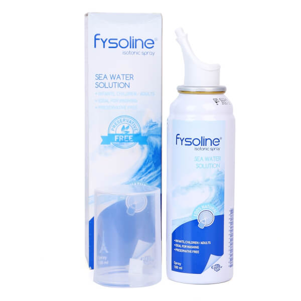 [HSD 9.2027] Fysoline - Xịt nước muối biển sâu Pháp 100ml - Vệ sinh giữ ẩm cân bằng sinh lý niêm mạc mũi