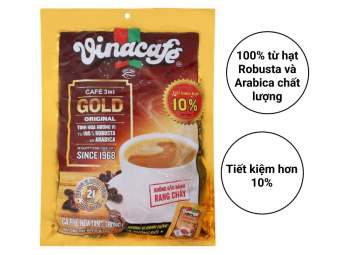 Cà Phê Sữa Vina Gold Original bịch 24 gói x 20g