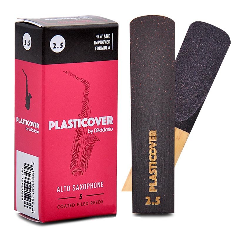 Dăm kèn Alto Saxophone D'Addario Plastic Cover của Mỹ - Lưỡi gà cho kèn đồng - Phủ nhựa tăng độ bền