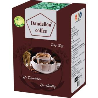 Cà Phê Bồ Công Anh (Dandelion Coffee) - Hộp 6 Phin Giấy - P & K chính hãng
