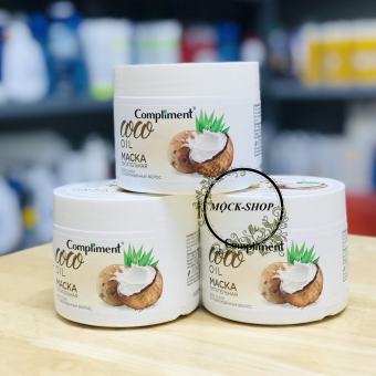 Ủ tóc Compliment COCO OIL dưỡng dành cho tóc khô, hư tổn 300ml