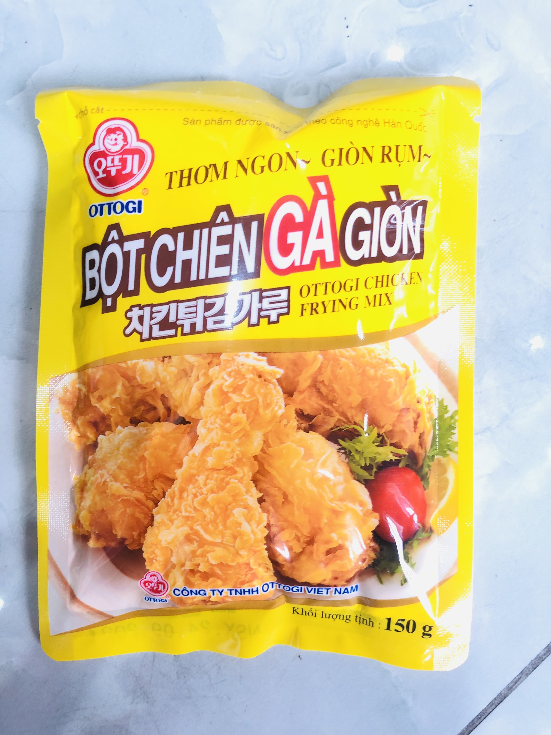 Gói bột chiên gà giòn ottogi 150g