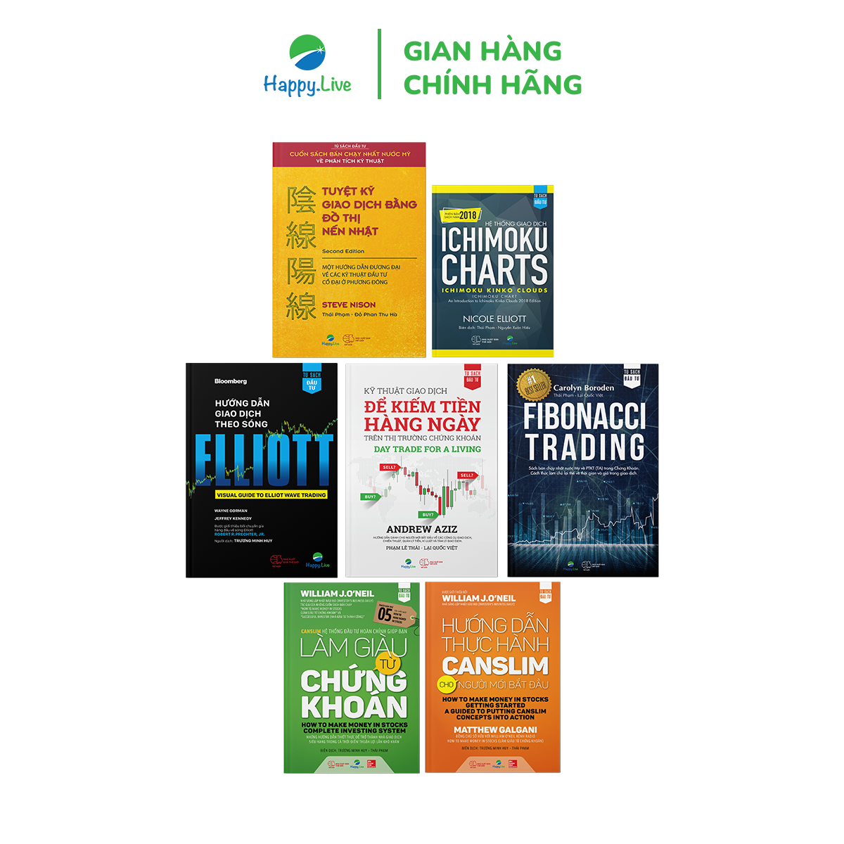 Bộ Sách-Phân tích kỹ thuật toàn diện kiếm tiền trên mọi thị trường