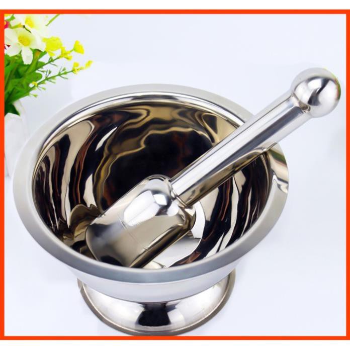 Bộ chầy cối inox