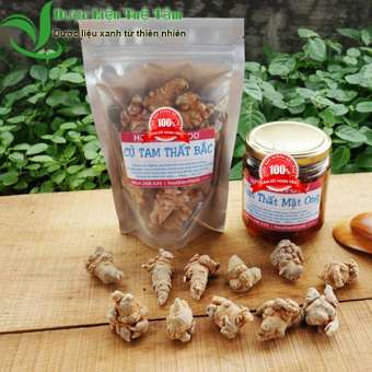 Củ tam thất - TAM THẤT BẮC HÀ GIANG (LOẠI VIP 5 CỦ)