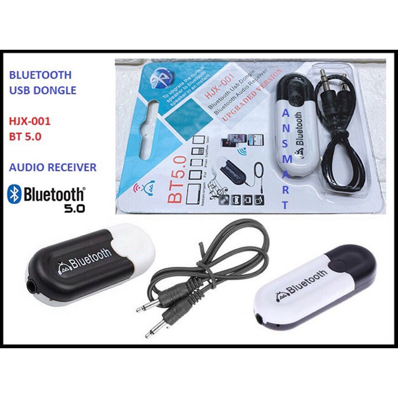 Usb Bluetooth Hjx-001/BT-163 Tạo Bluetooth Cho Loa &amp; Amply