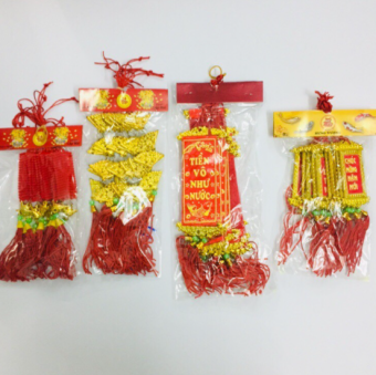 Combo sỉ 100 dây treo, liễng trang trí tết 2024