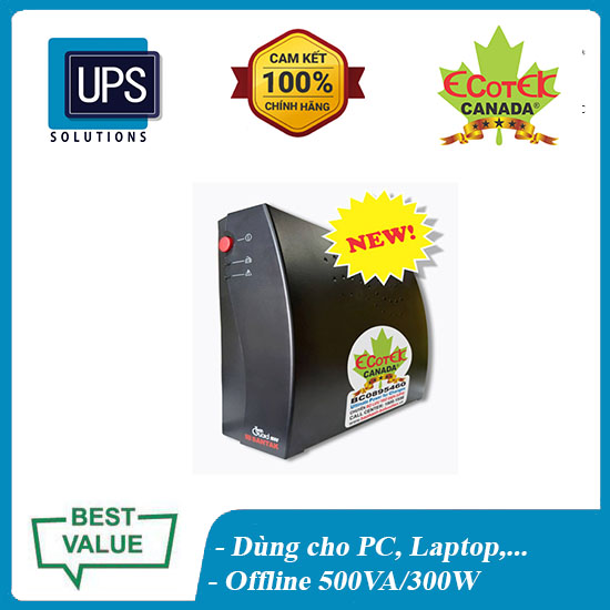 Bộ lưu điện santak tg500 500va/300w chính hãng 100%
