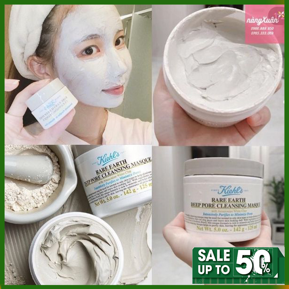 Mặt Nạ Đất Sét - Mặt nạ đất sét cao cấp,Hút sạch dầu nhờn làm sạch bụi bẩn và thu nhỏ lỗ chân lông,Hút sạch mọi loại mụn, Dưỡng da và ngăn sưng viêm.