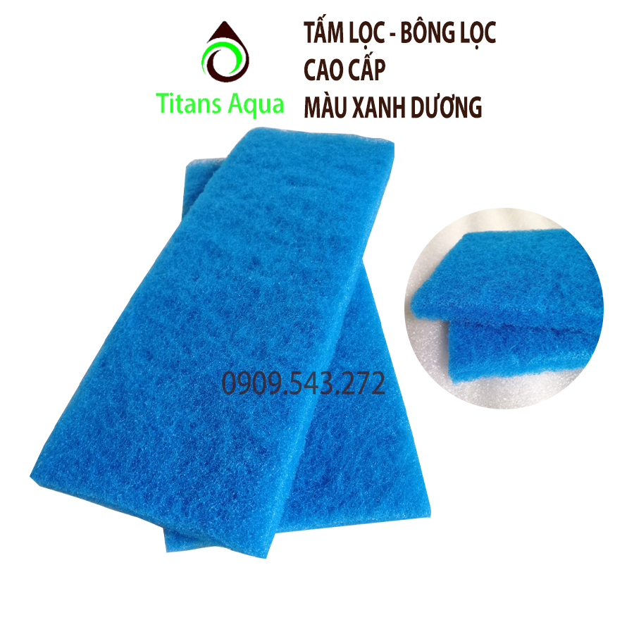 Tấm lọc cao cấp - xốp lọc xanh - vật liệu lọc thô hiệu quả