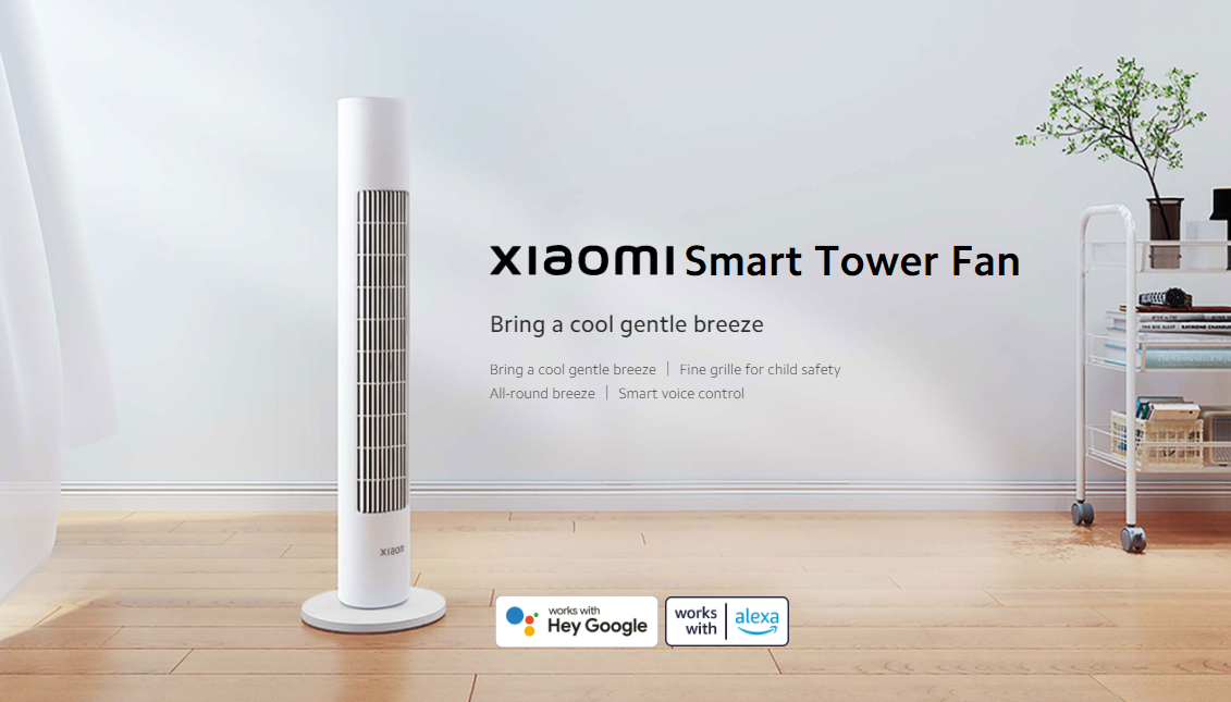 Xiaomi Smart Tower Fan | Lazada Singapore