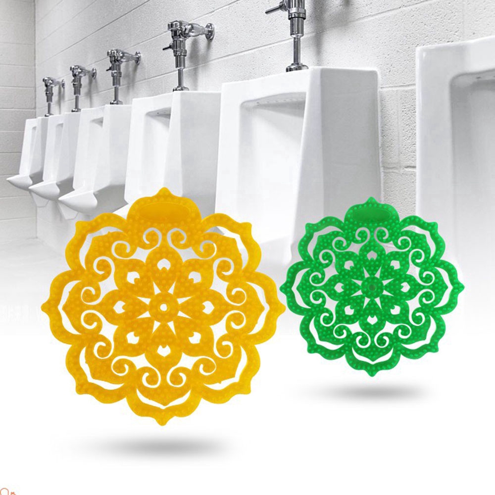 Qipin 1PCS Perfume Toilet Room Car Freshener Urinal Screen Parfum Pad Tools Randomly Color